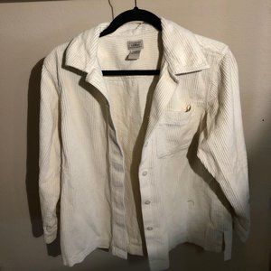 LLBean Corduroy Button Up Shirt
